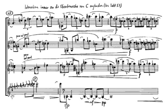 Georg Friedrich Haas - String quartet #2