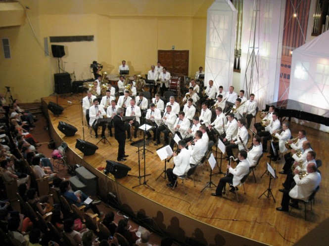 Государственный духовой оркестр Республики Казахстан, дирижёр - Канат Ахметов