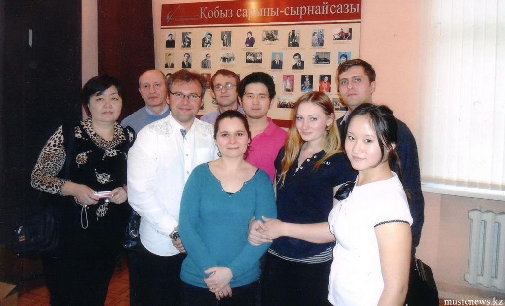гости фестиваля баяна в Алматы